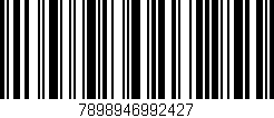 Código de barras (EAN, GTIN, SKU, ISBN): '7898946992427'