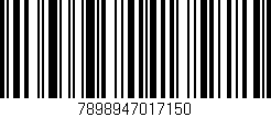 Código de barras (EAN, GTIN, SKU, ISBN): '7898947017150'
