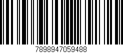 Código de barras (EAN, GTIN, SKU, ISBN): '7898947059488'