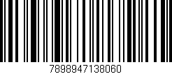 Código de barras (EAN, GTIN, SKU, ISBN): '7898947138060'