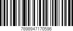 Código de barras (EAN, GTIN, SKU, ISBN): '7898947170596'