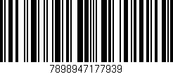 Código de barras (EAN, GTIN, SKU, ISBN): '7898947177939'