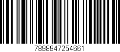 Código de barras (EAN, GTIN, SKU, ISBN): '7898947254661'