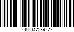 Código de barras (EAN, GTIN, SKU, ISBN): '7898947254777'