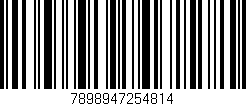 Código de barras (EAN, GTIN, SKU, ISBN): '7898947254814'