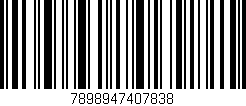 Código de barras (EAN, GTIN, SKU, ISBN): '7898947407838'