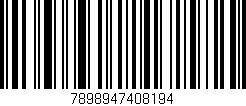 Código de barras (EAN, GTIN, SKU, ISBN): '7898947408194'