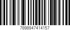 Código de barras (EAN, GTIN, SKU, ISBN): '7898947414157'