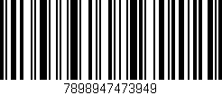 Código de barras (EAN, GTIN, SKU, ISBN): '7898947473949'