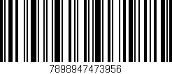 Código de barras (EAN, GTIN, SKU, ISBN): '7898947473956'