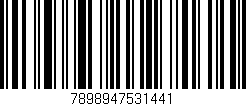 Código de barras (EAN, GTIN, SKU, ISBN): '7898947531441'