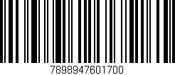 Código de barras (EAN, GTIN, SKU, ISBN): '7898947601700'