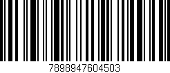 Código de barras (EAN, GTIN, SKU, ISBN): '7898947604503'