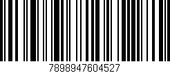 Código de barras (EAN, GTIN, SKU, ISBN): '7898947604527'