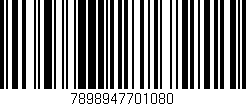 Código de barras (EAN, GTIN, SKU, ISBN): '7898947701080'