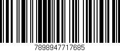 Código de barras (EAN, GTIN, SKU, ISBN): '7898947717685'