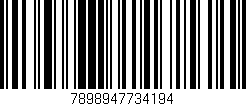 Código de barras (EAN, GTIN, SKU, ISBN): '7898947734194'