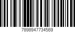 Código de barras (EAN, GTIN, SKU, ISBN): '7898947734569'