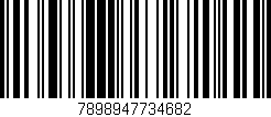 Código de barras (EAN, GTIN, SKU, ISBN): '7898947734682'