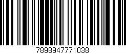Código de barras (EAN, GTIN, SKU, ISBN): '7898947771038'
