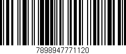 Código de barras (EAN, GTIN, SKU, ISBN): '7898947771120'