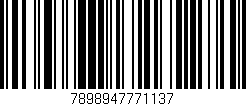 Código de barras (EAN, GTIN, SKU, ISBN): '7898947771137'