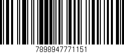 Código de barras (EAN, GTIN, SKU, ISBN): '7898947771151'