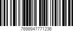 Código de barras (EAN, GTIN, SKU, ISBN): '7898947771236'