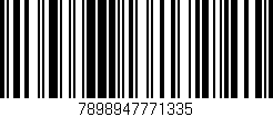 Código de barras (EAN, GTIN, SKU, ISBN): '7898947771335'