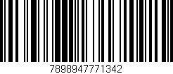 Código de barras (EAN, GTIN, SKU, ISBN): '7898947771342'