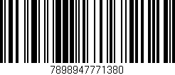 Código de barras (EAN, GTIN, SKU, ISBN): '7898947771380'
