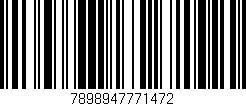 Código de barras (EAN, GTIN, SKU, ISBN): '7898947771472'