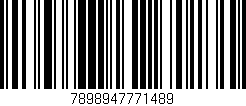 Código de barras (EAN, GTIN, SKU, ISBN): '7898947771489'