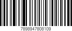 Código de barras (EAN, GTIN, SKU, ISBN): '7898947808109'