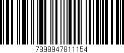 Código de barras (EAN, GTIN, SKU, ISBN): '7898947811154'
