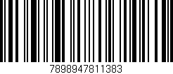 Código de barras (EAN, GTIN, SKU, ISBN): '7898947811383'