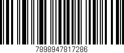 Código de barras (EAN, GTIN, SKU, ISBN): '7898947817286'