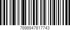 Código de barras (EAN, GTIN, SKU, ISBN): '7898947817743'