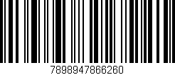 Código de barras (EAN, GTIN, SKU, ISBN): '7898947866260'