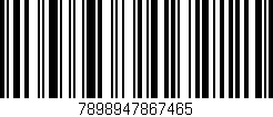 Código de barras (EAN, GTIN, SKU, ISBN): '7898947867465'