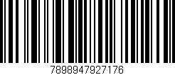Código de barras (EAN, GTIN, SKU, ISBN): '7898947927176'
