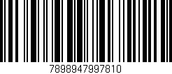 Código de barras (EAN, GTIN, SKU, ISBN): '7898947997810'