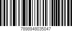 Código de barras (EAN, GTIN, SKU, ISBN): '7898948035047'