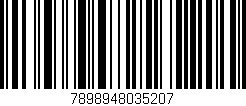 Código de barras (EAN, GTIN, SKU, ISBN): '7898948035207'