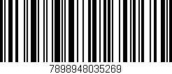 Código de barras (EAN, GTIN, SKU, ISBN): '7898948035269'