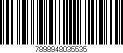 Código de barras (EAN, GTIN, SKU, ISBN): '7898948035535'