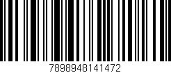 Código de barras (EAN, GTIN, SKU, ISBN): '7898948141472'