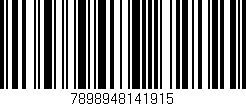 Código de barras (EAN, GTIN, SKU, ISBN): '7898948141915'