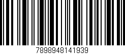 Código de barras (EAN, GTIN, SKU, ISBN): '7898948141939'