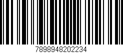Código de barras (EAN, GTIN, SKU, ISBN): '7898948202234'